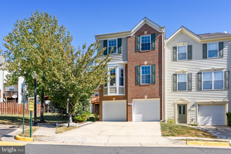 Rarely available luxury townhome in Walney Village with 2-CAR GARAGE! Beautiful hardwood floors throughout the main level. The kitchen features recessed lights, stainless steel appliances, tile backsplash and sliding glass door leading to a beautiful trex deck. The living room / dining room is filled with natural light from two bay windows and is perfect for entertaining with crown molding and a corner gas fireplace. The master bedroom has vaulted ceilings, a generously sized walk-in closet, lighted ceiling fan and full en suite bath. The bedroom level laundry closet is spacious and convenient. You will love the lower level with a bonus room that walks out to a fully fenced rear yard with custom flagstone patio. HVAC only 2 years old plus a BRAND NEW ROOF! Welcome Home.