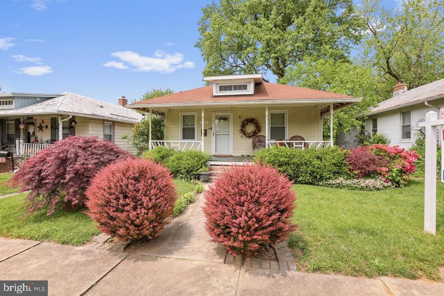 Absolutely charming Bungalow with 2 Bedrooms and 1 Bath, with hardwood flooring. Enter through the Living Room which is open to the Dining Room and leads back to the Kitchen with quaint details such as exposed brick! The second bedroom as a hidden loft area with ladder access! Fully fenced rear yard with large deck or relax on your front porch! Located just off E Patrick Street close to the fairgrounds and offers off street parking through a rear alley.