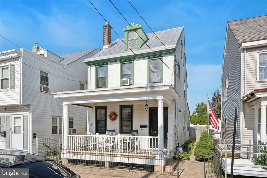 Discover the charm of 209 Dorrance Street, a beautifully updated 3-bedroom home in Historic Bristol Borough, PA. This cozy gem blends classic elegance—original hardwood floors, soaring ceilings, and a inviting fireplace—with modern upgrades like a sleek new kitchen and updated bathroom. A full basement with laundry and outside access gives options for storage or additional space for game room. Enjoy a private backyard pool oasis or relax on the charming front porch. Just a block from Radcliffe Street and steps from the Delaware River and Bristol’s Grundy Library/Museum. Take a five-minute walk to Mill Street’s lively restaurants and bars make this home perfect for any buyer.