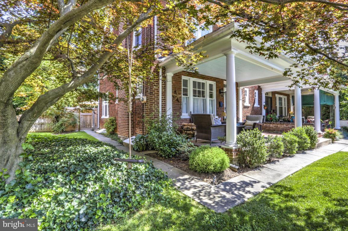 Lancaster Township home situated on a beautiful tree-lined street just minutes to Downtown Lancaster, shops, restaurants, and Franklin & Marshall College. Perfect for a young family or those desiring city living. Home boasts hardwood floors throughout, new replacement windows on the 2nd floor and along the back of the house on the 1st floor, new paint in all of the bedrooms and updated fixtures in the full bath. Enjoy relaxing and sipping coffee on the front brick porch or entertaining guests in the private backyard on the slate patio. This home is a must see!