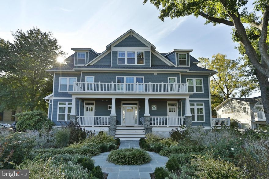 Condo living at it's best!  This beautiful 2 bedroom condo is just steps off The Avenue - walk to the restaurants and shops of Del Ray and the Braddock Road Metro.  Main level features open floor plan, gourmet kitchen, gas fireplace with stone surround and large deck perfect for outdoor entertaining.  Two spacious bedrooms each with it's own bath.  Storage room & garage space.