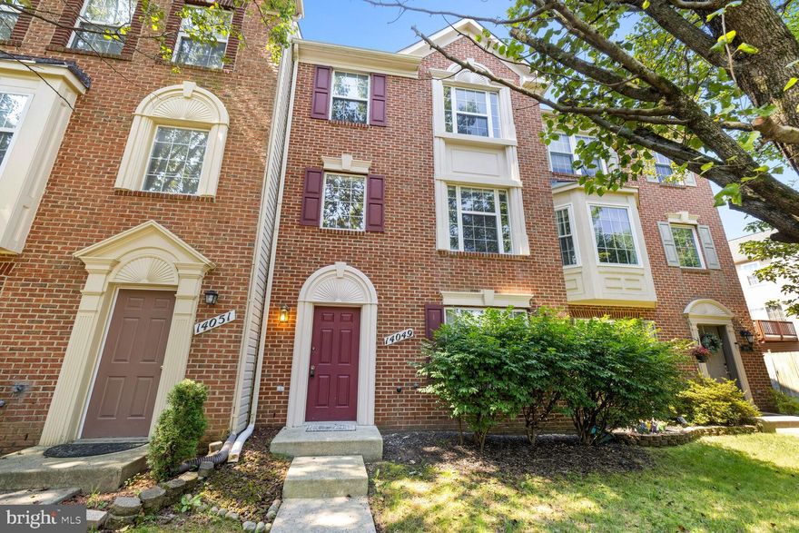 Offer deadline is 6/24 Monday at 9pm. Charming brick front townhome nestled in the highly sought-after Willows of Potomac community. 
Featuring an ideal location, residents here enjoy the convenience of top-tier schooling with access to the acclaimed Wootton High School. Commuting is a breeze with easy access to I-270, ICC, and public transit, while shopping, dining, and entertainment options are just moments away.

Situated on a serene dead-end street, this spacious home spans over 1,900 square feet across three levels. The lower level welcomes you with a versatile bedroom complete with a full bath and walk-in closet, along with a cozy family room stepping into the private fenced back patio and yard.

On the main level, natural light fills the inviting living room, while the upgraded eat-in kitchen shines with stainless steel appliances and granite countertops. Enjoy seamless indoor-outdoor living with direct access to your expansive back deck overlooking the beautiful back yard.

Upstairs, discover three generously sized bedrooms and two full bathrooms, including a luxurious ensuite bath and oversized closet in the master bedroom.

Experience resort-style living with community amenities such as a swimming pool, clubhouse, fitness center, tennis courts, walking paths, and tot lots/playgrounds. Boasting recent updates including a brand new hot water heater and HVAC system installed in 2022, this home offers both comfort and convenience. Two assigned parking spaces. Envision the possibilities of prime townhome living in this coveted community!