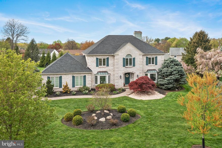 ***Please submit all offers by Tuesday at 12:00 PM (Noon) ***
Truly exceptional Brookhaven-built brick home, perfectly situated on one of the largest lots in the highly desirable Buckingham subdivision. From the moment you arrive, you’ll be captivated by the beautifully finished living space, thoughtfully designed to meet every need. A grand foyer with a sweeping curved staircase welcomes you and sets the tone for the open and inviting floor plan. French doors lead into the living room (or second office), featuring a stunning stone fireplace — ideal for relaxing or working privately from home. The spacious dining room flows into an entertainer’s dream kitchen with an oversized center island, granite countertops, gas stove, and stainless steel appliances. The kitchen connects seamlessly to the family room and offers direct access to the backyard, making indoor-outdoor entertaining a breeze. An additional first-floor office (or possible guest bedroom), a convenient laundry/mudroom with backyard access, and a powder room complete the first floor. Upstairs, the luxurious primary suite features a custom walk-in closet, and a beautifully updated en suite bath with vaulted ceilings, dual sinks and a spacious walk-in shower. Three additional generously sized bedrooms and a full bath with dual sinks complete the second level, offering ample space for family and guests. And there’s even more! The finished lower level provides outstanding bonus space with a second family room, a rec room ideal for playing pool, a large gym area, and a storage room with exterior access to the backyard. Step outside and feel like you’re at a private resort — a beautiful paver patio with a retractable awning, a fenced-in in-ground pool and an expansive backyard with additional green space perfect for a volleyball net, yard games or even a future playset. There’s room to relax, entertain, and enjoy the outdoors year-round. All this in an unbeatable location — just minutes from LVHN, top-rated schools, parks, shopping, restaurants, and major highways. This home truly has it all — space, quality, upgrades, and an incredible backyard retreat — just in time for summer! Move right in and start living the lifestyle you’ve been dreaming of.