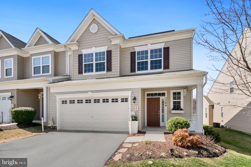 Welcome to this beautiful end-unit townhouse that is perfect for multigenerational living with bedrooms and baths on all 3 floors. This home is one of twenty-four 55+ homes that are located within the larger (all ages) Simpson Mill neighborhood.  Only one resident needs to be 55+, and additional residents must be over 18 years old. The main floor has an open-concept living room with a gas fireplace, dining room and kitchen plus a powder room. Hardwood floors and lots of light make this feel like a single family home. In addition, the main-floor primary bedroom, full bath, and walk-in closet make single-level living possible. The back deck includes an automatic sunshade and sunset views. The second floor has new carpeting, a loft-sitting area, two spacious bedrooms, a full bath and a laundry room with full-size washer/dryer. The finished lower level has tall ceilings, new carpet, a fourth bedroom, full bath, wet bar and plenty of room for relaxing or entertaining. This home has many thoughtful details including: Bump out and windows in dining area, keyless home entry, extra laundry hook-up on main floor, kitchen drawers instead of fixed shelving, large ceiling fans, custom blinds, and lots of cabinets for storage in the 2-car garage.  You will also enjoy low energy costs thanks to the solar panels - which are owned, not leased. The HOA offers a club house and concierge-level service with lawn care, and snow plowing of sidewalks and driveway! If you were to build this home new, with all the upgrades, it would cost well over $800k and take months for delivery. Get ready to see it soon because it will not last!