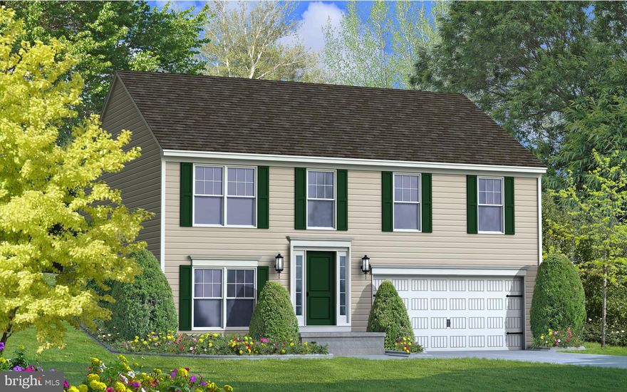 THIS HOME IS TO BE BUILT !
Introducing the Hanover: a modern raised ranch home designed for comfortable living. This 3-bedroom, 1-bath residence features an open, split-level foyer that leads to a spacious great room, combined breakfast, and kitchen. The spacious Owner’s Bedroom boasts double walk-in closets, with the option to add a private en-suite bath for a luxurious Owner’s Suite. The Owner’s Bedroom shares the main living level with two additional bedrooms and a hall bath.
With its well-thought-out layout and versatile design, the Hanover provides the perfect balance of functionality and style—a great choice for creating the ideal backdrop for your family’s everyday moments and special occasions. Explore the possibilities and make this house your dream home.