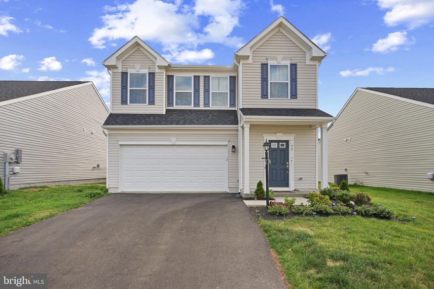 PRICE REDUCED!
Discover an exquisite opportunity to embrace a luxurious lifestyle in the heart of Huntwell West. This stunning Colonial-style residence, built in 2024, showcases a perfect blend of modern elegance and timeless charm, making it an ideal sanctuary for those who appreciate the finer things in life. As you approach this meticulously crafted home, you are greeted by beautifully landscaped grounds that enhance its curb appeal. The property features a well-maintained exterior with durable vinyl siding, ensuring both beauty and longevity. Sidewalks meander through the community, inviting leisurely strolls and fostering a sense of connection with neighbors. Step inside to find a thoughtfully designed interior that exudes sophistication. The spacious layout encompasses three generously sized bedrooms and two and a half luxurious bathrooms, providing ample space for relaxation and entertainment. The flooring throughout the home is a harmonious mix of luxury vinyl plank and plush carpeting, offering both style and comfort. The heart of the home is undoubtedly the gourmet kitchen, equipped with high-end stainless steel appliances, including a sleek refrigerator, electric oven/range, microwave, and dishwasher. This culinary haven is perfect for hosting intimate gatherings or preparing everyday meals with ease. The upper-floor laundry adds convenience to your daily routine, ensuring that chores are a breeze. The attached two-car garage, complete with a front entry and garage door opener, provides both security and ease of access. The paved driveway enhances the overall aesthetic while offering ample parking for guests. The lot, spanning 0.09 acres, is cleared and beautifully landscaped, providing a serene outdoor space for relaxation or entertaining. Imagine hosting summer barbecues or enjoying quiet evenings under the stars in this charming setting. As a resident of Huntwell West, you will enjoy exclusive access to common grounds, perfect for leisurely walks or community gatherings. The association fee includes maintenance of these common areas, allowing you to focus on enjoying your luxurious lifestyle without the hassle of upkeep. This exceptional property is not just a home; it's a lifestyle choice that embodies elegance, comfort, and community. Experience the allure of modern living in a picturesque setting-your dream home awaits.