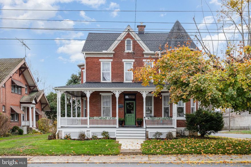 Welcome to this beautifully restored Victorian-style single-family home in the charming borough of Wrightsville. Built in 1904, this residence blends historic character with thoughtful modern updates, making it truly move-in ready for its next owners. Inside, you’ll find four bedrooms and one and a half bathrooms, providing plenty of space for comfortable living. The home features an updated kitchen and updated full bath, along with a new roof, new gas furnace,  high-efficiency hot water heater and the fully updated electrical system ensures peace of mind. The walk up attic is ready for your creative touch to be a bonus bedroom hideaway, teen hangout space or command center for your gaming hobby. One of the standout features of this property is its five porches, all of which have been redone and structurally secured — including a massive, beautiful wraparound porch that perfectly showcases the home’s timeless elegance and invites endless relaxation. The exterior’s crisp red brick highlights the home’s historic charm, while its Wrightsville location offers the perfect blend of small-town character, convenience, and close proximity to school , park and river front. If you’re seeking historic beauty with modern updates already in place, this restored Victorian is ready to welcome you home. Schedule your showing today and experience its charm firsthand. PLEASE NOTE OPEN HOUSE FOR 2/22 HAS BEEN RESCHEDULED TO MARCH 1.
