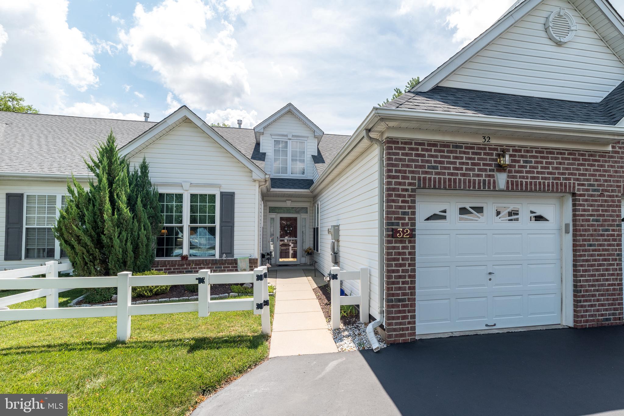Beautiful 3 BR home in the sought-after Village at Newbury (55 Plus Community). Welcome to this meticulously maintained and updated home that offers 3 full Bedrooms and 3 Full baths. This home provides the perfect blend of comfort, space and style. Open concept Living Room and Dining Room with vaulted ceilings. The bright and airy sunroom just off the living room opens to a private patio that backs to open area with no neighbors behind you. Kitchen was fully remodeled in 2021 and the update included new granite countertops, all new appliances including Bosch dishwasher, refrigerator , microwave and stove. Extra-large pantry. The main level primary suite includes full bath with a walk-in shower. A 2nd Bedroom, full hall bath and laundry room are also conveniently located on main level. Finished 2nd floor offers 3rd Bedroom, cozy sitting area, a full bath with a walk-in shower and a huge storage room. 1 car garage . Roof and windows replaced in 2021. Heat and Air conditioning units replaced in 2017. HOA covers trash, lawn and shrub care. All of this is just minutes from the turnpike entrance, dining and shopping making this the perfect place to enjoy easy carefree living. HOA of $585 is quarterly