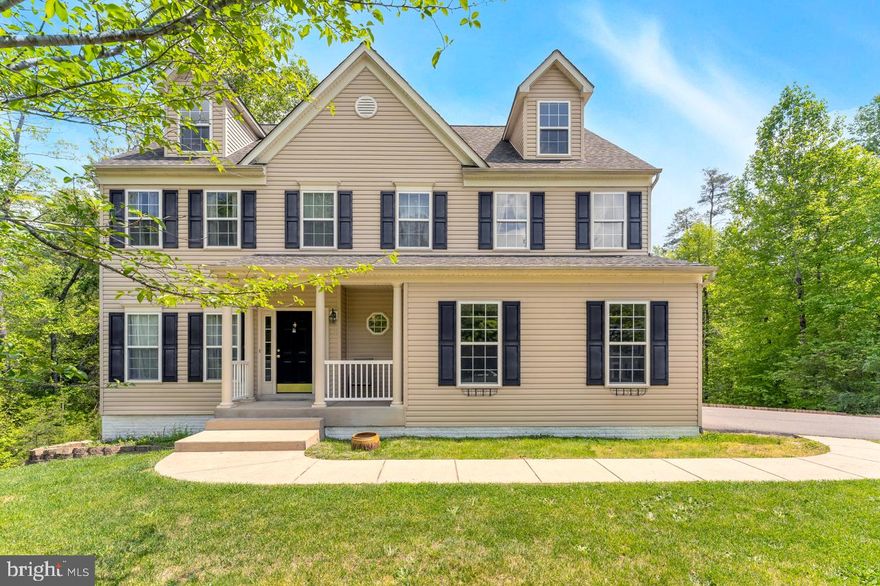 NEW PRICE!!! Gorgeous  home on Piney Hill Lane in South Stafford on +/- 3.5 acres.  Tucked away in the heart of south Stafford... this home has 4 completely finished levels and a ton of finished square footage.  The kitchen and family room are open to each other with access to the rear screened-in porch which has multiple tiered decking, freshly stained.  There is also a 2 car side load garage and plenty of parking in the driveway or on the street. The new washer/dryer were installed in March 2022 and are on the bedroom level for convenience. Large closets and tons of storage space. Other features include 2 primary/large bedrooms, 5 bathrooms, crown molding, chair railing, gas fireplace, breakfast room & more! *** 2 new hvac units installed in December 2022** Carpet Allowance is available. New microwave installed March 2023, New Stove and Dishwasher installed 2016, HI-SPEED internet IS AVAILABLE!!! Make an apt to tour this beautiful home today!