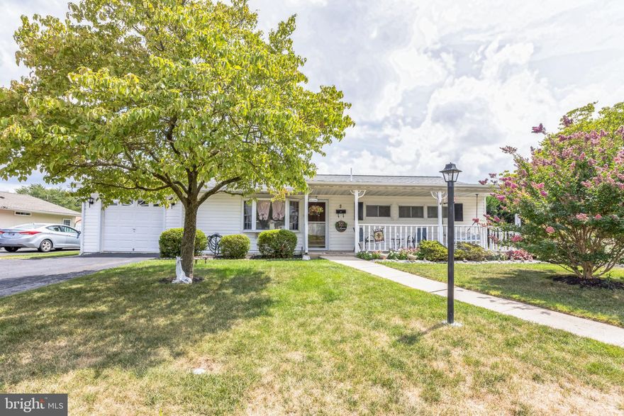 Beautiful 3 bedroom turn key rancher with large rear extension.  This is one floor living at its finest.  Walk in through front door and into main living area with recently remodeled kitchen which includes new beautiful gray cabinets, beautiful granite counter tops, white tile back splash, deep farm house style sink and ceramic tile flooring.  Also contains 3 bedrooms, a full bathroom, spacious living room, expanded rear family room, sunroom, laundry area and interior access to one-car attached garage.  Sunroom off back of house  which overlooks backyard pool which is included in sale.  Close to all major highways including Route-1, I-276 and I-95 for an easy commute to NYC, Trenton/Princeton NJ and Center City Philadelphia.  Make your offer on this beautiful turn key home today!