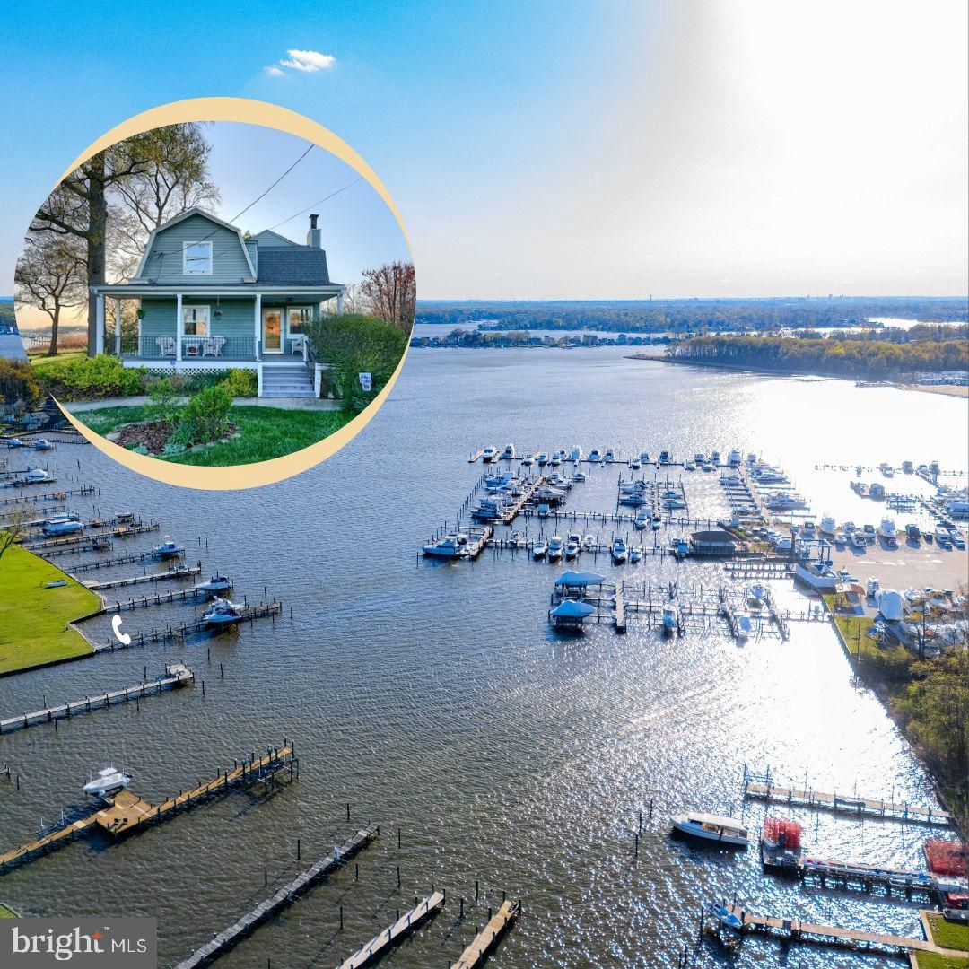 WATERFRONT LIVING at its BEST! ......Recent Price Refinement by 25K!-Open House Sat 05/10-11:30-1:00pm- or Book your private appointment to see this Stunning 4-Bedroom/3BA Waterfront Living with breathtaking panoramic views! ASSUMABLE Mortgage too!-4.0% Listing agent for details! Completely renovated 4BD/3BA home available to enjoy the water this Summer!
Enjoy the outdoors with a private pier, large deck with NEW custom fire pit (2023) and beautifully landscaped grounds. Kayaks included!
Nestled in a prime location adjacent to Bowleys on the Bay- convenient for boating enthusiasts, outdoor dining & entertainment.
This expansive property boasts approx. 3000 sq ft with a spacious open-concept design. Perfect for gatherings including a Gourmet Island Kitchen w/Granite c-tops & premium SS appliances, main level BD/Full BA . Newer addition features Great Room off of the Island Kitchen, Primary En-Suite w/Vaulted ceilings offers a Balcony w/beautiful water view, Luxurious Bath & Custom Walk-In Closet!..Oversized Dining Room w/coffered ceiling opens to back deck. Oversized Basement w/Laundry, side door/Mudroom entrance, & abundant storage available. Peace of Mind maintenance with 2 New Furnaces (2022), Oil tank (2024), New remote sink drain pump system (2023), All new Dock boards (2024), Hwd floors refinished (2025) 1.69 Acre lot is potentially sub-dividable, buyer to verify.
Ideal for year-round living or a weekend retreat, this is a rare opportunity to own a waterfront home so conveniently located! Available to enjoy ASAP this Spring/Summer Season - Welcome Home!