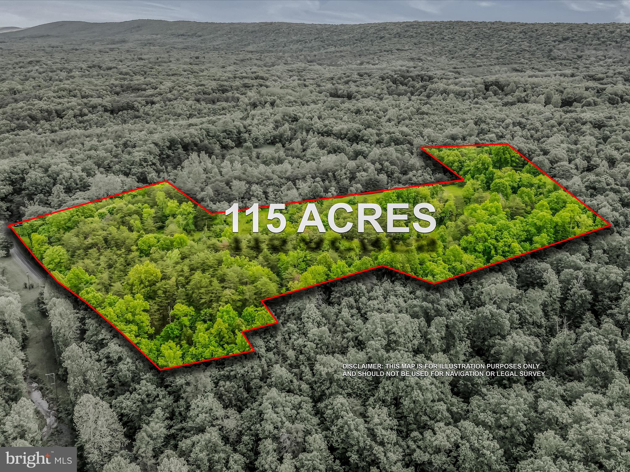 You won't find another like it! 115.41 acres of unrestricted and usable land right in Berkeley Springs! 2 lengthy dirt access roads that span the length of the property, plus multple other ATV trails. Some great clearings to build or garden/farm, or build various outbuildings. Currently used for hunting. This is a great opportunity to build your dream home, or subdivide and sell of a few parcels. With 2 lengthy access roads you have a lot of options to do whatever you can imagine! Abundant wildlife, scenic views, with a small pond and seasonal wet weather stream. If you drive by please note GPS will not get you there. Property fronts right on Posey Hollow, NOT off Hackamore, JUST SOUTH of Hackamore.