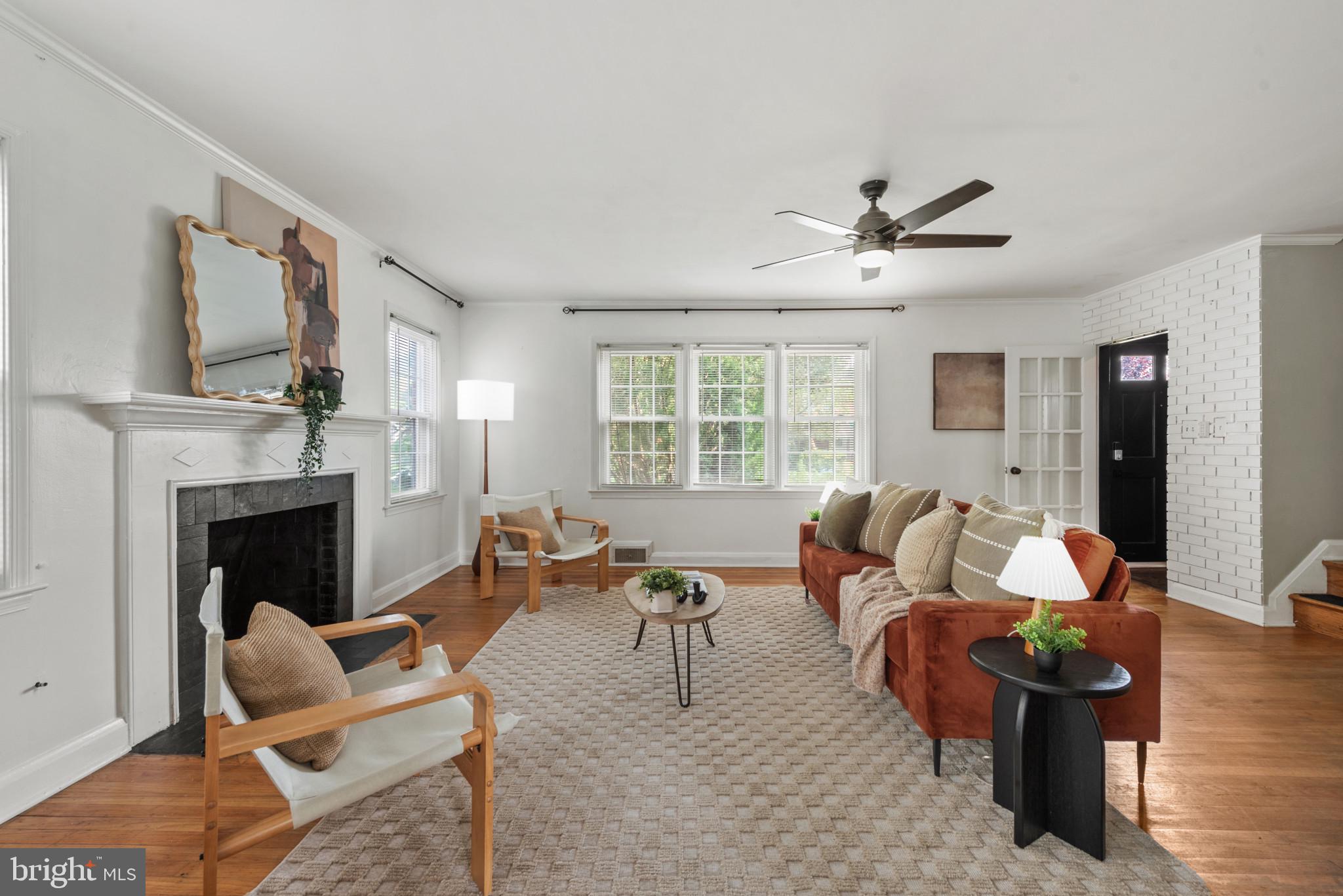 Welcome to 8125 Kirkwall Ct, a beautifully maintained gem in the heart of Loch Raven Village! This charming home offers classic appeal with modern updates, including hardwood floors, a fully renovated kitchen, and rare 2 car off-street parking. The end of group layout offers plentiful natural light throughout.
The main level features a spacious living room, a dedicated dining area, and a stunning open kitchen with marble countertops and new stainless steel appliances (2023). Step outside to a private patio overlooking a generous backyard with easy access to the parking pad.
Upstairs, you'll find three comfortable bedrooms and a stylishly updated hall bath. The finished basement adds valuable living space with a cozy decorative fireplace, a laundry area with new washer and dryer (2023), and plenty of room for a home office, rec space, or gym.
Ideally located near major commuter routes and just minutes from Towson and Baltimore City, this turn key home offers comfort, convenience, and timeless style and is ready to welcome its new owners!