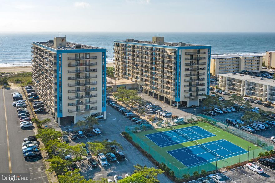 Coming Soon!!! Individual Showings Begin After The Sunday 8/13 Open House From 11am To 2pm.  Welcome To Paradise..   Gorgeously Updated 2 Bedroom 2 Full Bath 8th Floor Condo With View Of The Breath Taking Views Of Ocean, Bay And Pool Located In South Braemar Towers Ocean Front 131st Street!!!  This Meticulous Condo Showcases Professional Coastal Themed Decor Throughout, Dining Room With Updated Luxury Vinyl Plank Floor, Gourmet Updated Kitchen With Stainless Steel Appliances, Side By Side Refrigerator With Water And Ice Dispenser, Electric Stove / Oven, Built-In Microwave,  Dishwasher, Disposal, Updated Cabinets, Tile Backsplash, Granite Countertops, Breakfast Bar, Under Cabinet Lighting, Updated Luxury Vinyl Plank Floor And Ceiling Fan, Spacious Family Room Off The Kitchen With Updated Carpet, Ceiling Fan And Dual Sliding Glass Door Access To The 7x20' Balcony With Views Of The Ocean, Bay And Pool.  Primary Bedroom Features Updated Carpet, Ceiling Fan And Sliding Glass Door Access To The Balcony, Primary Bathroom With Vinyl Floor, Separate Vanity Area And Water Closet With Stall Shower With Ceramic Tile Surround As Well As Guest Bedroom With Updated Carpet And Ceiling Fan, Updated Full Hall Bath With Vinyl Tile Floor And Tub Shower, And Hall Laundry With Updated Stainless Steel Stacked Full Sized Front Loading Washer And Dryer.  Highly Sought After Braemar Towers Location Offers Oceanfront Access, Pool, Sunbathing Deck, Fitness Center, Tennis Courts, Individual Unit Beach Storage, Deeded Parking And MUCH MORE!!!  Come Relax And Watch The Sunrise Over The Ocean Or Sunset Over The Bay All From Your Balcony!!! *** PLEASE CLICK ON THE 'MOVIE' ICON WITHIN THE ONLINE LISTING TO VIEW THE 3D VIRTUAL TOUR AND WALK THRU VIDEO TOUR ***