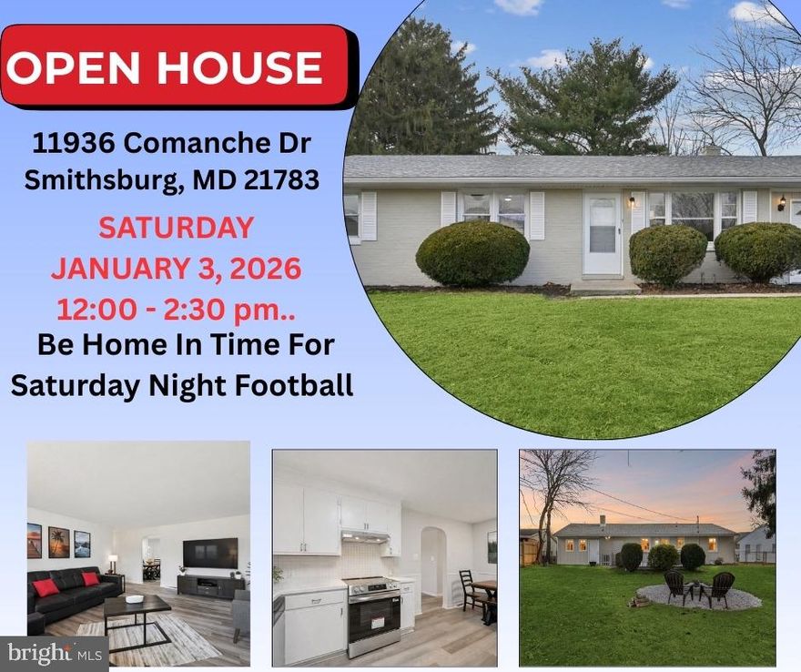 Welcome Home to this Move In Ready Single Family Home

With NO HOA and NO condo fees, this meticulously renovated 3-bedroom single-family home redefines modern comfort, flexibility, and value
Designed for Comfort & Style
•