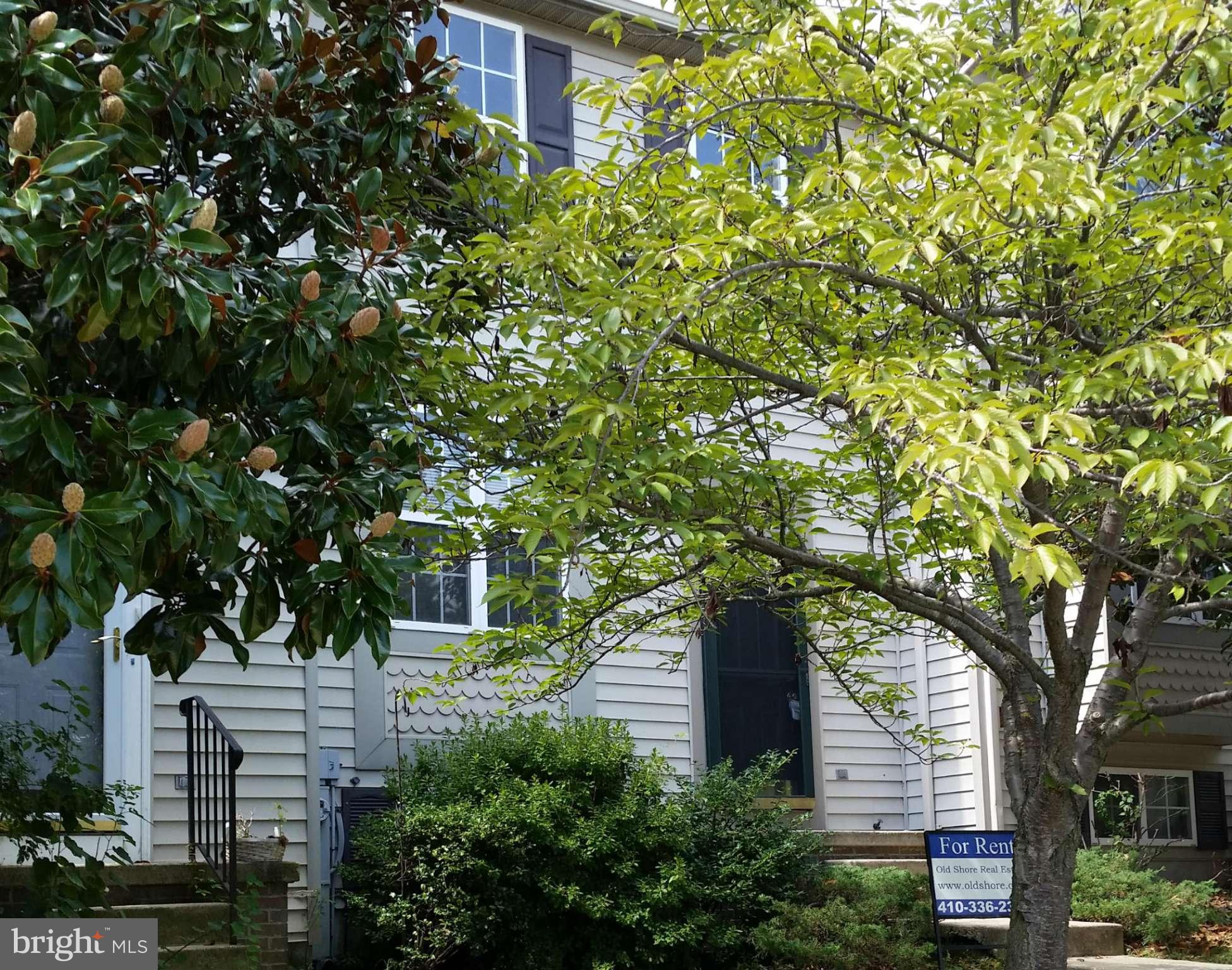 Spacious, bright townhouse in Bristol Forest. Convenient to 95 and APG. Sunny kitchen overlooks woodland. Large walk out basement family room with full bath, laundry room, and adjoining deck. Fenced in yard backs to woods. One of the best values in Harford County. Photos are not current. Price reflects deck, paint, and carpet condition.