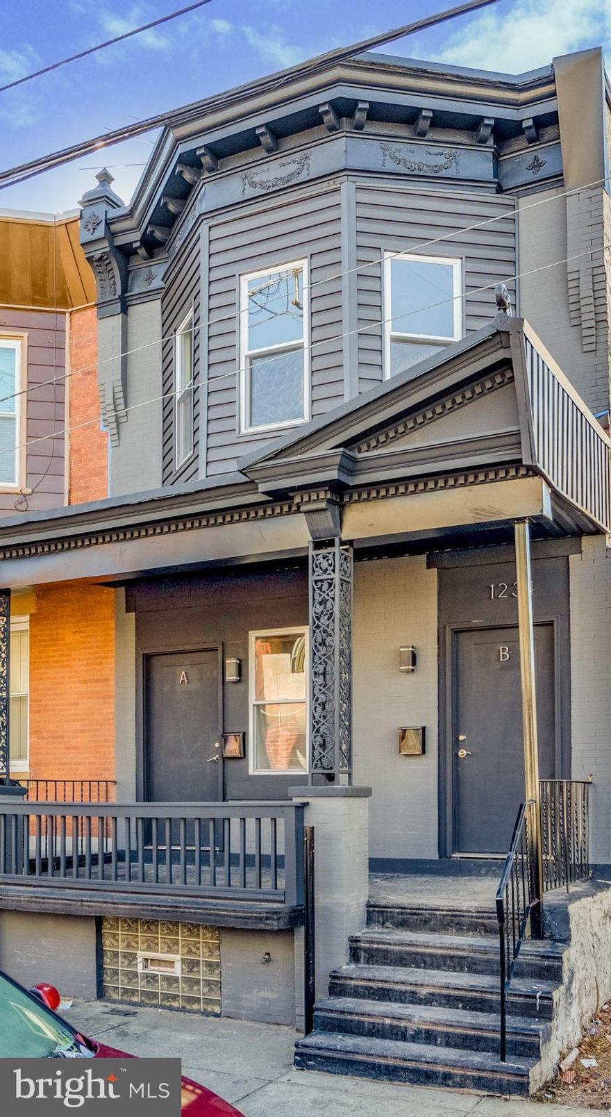 Tenant occupied-leases soon to expire. Photos are prior to tenants moving in.

Welcome to this beautifully renovated duplex offering strong rental appeal and modern updates throughout. Unit A features a spacious 2-bedroom, 1-bath layout, while Unit B offers a comfortable 1-bedroom, 1-bath setup — ideal for stable rental income or owner-occupant potential down the line.

Both units have been fully renovated with stylish finishes and updated systems, creating low-maintenance living for tenants and peace of mind for the next owner. The property is all electric (no gas utilities), providing simplified utility management. Washer and dryer are included for added convenience.

Currently tenant occupied, this is a great opportunity to add a move-in ready, income-producing property to your portfolio.