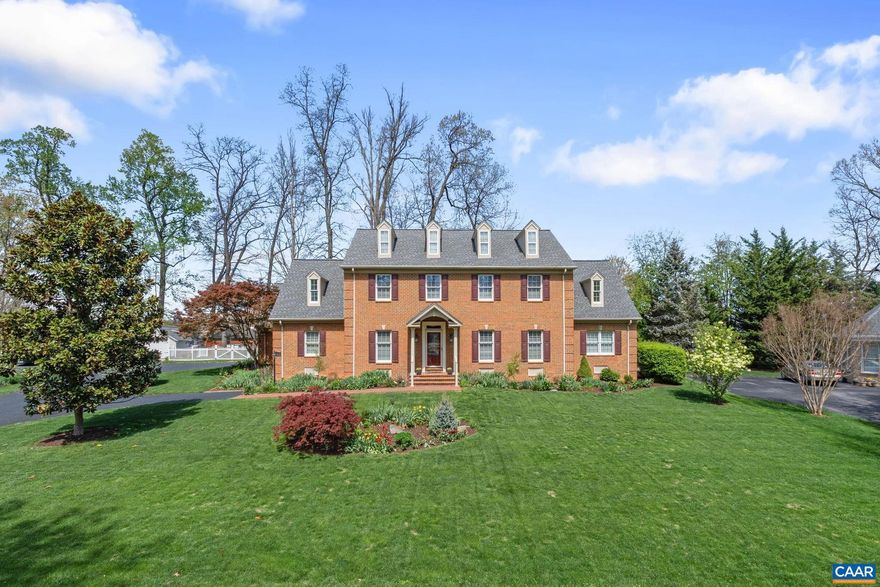 Come see this charming brick home in a quiet neighborhood with easy access to 64! Step inside this well-maintained home & you?ll find a formal dining room leading into the large kitchen with gas stove, stainless steel appliances including new fridge, & breakfast nook. Tucked behind the kitchen is a laundry room & access to the upstairs bonus room, perfect for a private office, fitness, or art studio. The family room includes a woodburning fireplace & the cozy living room includes a gas fireplace. Down the hall, find an owner?s suite with generous bedroom, private bath with dual vanities, tiled shower, & jetted tub, and a large walk-in closet. Upstairs, there are 4 additional bedrooms & 2 full baths including a second suite with private bath and walk-in closet. The fenced backyard features a large deck with plenty of space for relaxing or entertaining & a cozy, screened gazebo for enjoying summer nights. This home boasts an attached 2-car garage, a separate garage/storage space used for project cars, and an additional storage shed in the back. Located just minutes from 64 with an easy drive to Staunton, Charlottesville, & Harrisonburg and quick access to shopping, dining, & all Waynesboro has to offer!,Cherry Cabinets,Granite Counter,Fireplace in Family Room,Fireplace in Living Room