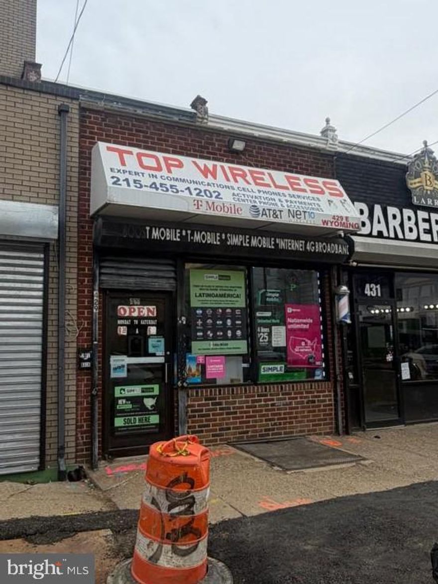 Presenting a versatile mixed use property that offers both commercial and residential functionality, ideal for investors or owner occupants seeking additional income potential.  The first floor features a commercial storefront with excellent visibility and flexible layout options. The space includes a convenient powder room and a kitchenette, making it well suited for a variety of business uses such as retail, office, or service based operations.  Above the commercial space, the second level offers a comfortable two bedroom apartment designed for practical living. The unit is equipped with a gas range and refrigerator, along with the added convenience of an in unit washer and dryer located within the full bathroom. The layout provides a functional and private residential setting that can serve as an income producing rental or an on site living space for an owner occupant.  This property presents a strong opportunity to combine business and residential use in one location, with the potential to generate multiple streams of income while maximizing long term value. 
The Commerical property will be vacant by the first week of March and was rented at a very low rent of $1000/month. The 2nd floor apartment is rented until  November at  $790/month. Schedule your showing today!