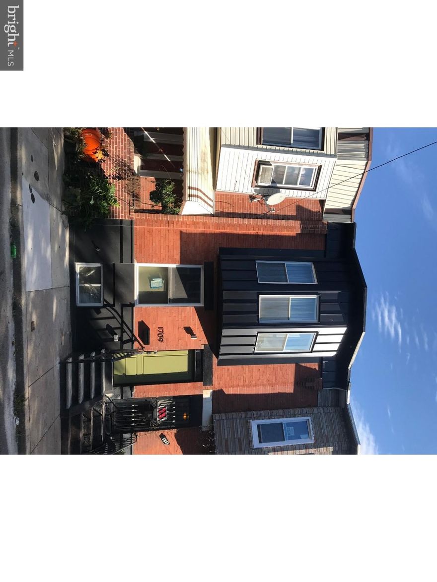 Don't miss this newly rehabbed 2BR 1.5BA Point Breeze gem, where everything is new. The kitchen has new shaker style cabinets, quartz counter tops (with plenty of counter space) as well as new Gas stove, dishwasher, refrigerator, microwave and garbage disposal. A main level half bath is conveniently tucked away off the kitchen along with a pantry and coat closet. Completing the main level is a sunny, open concept living room dining room combo, with hardwood floors and recessed lighting throughout the level. The second floor boosts two BR's with nice closet space, a "to die for" spa-like full bath, including dual sink vanity and multiple head shower system. Washer/Dryer, linen pantry and hardwood floors throughout complete the second floor. Roof and all mechanical systems (HVAC/Hot Water) are new.