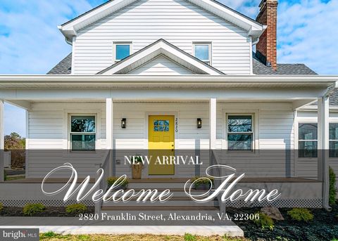 Photo of 2820 Franklin Street, ALEXANDRIA, VA 22306 (MLS # VAFX2295814)