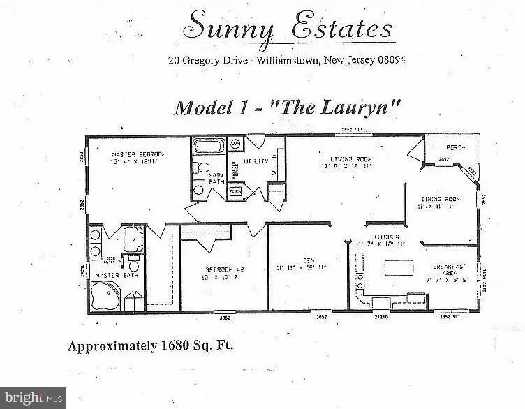 Williamstown, New Jersey 08094, United States, 2 Bedrooms Bedrooms, ,2 BathroomsBathrooms,Residential,Active,83348