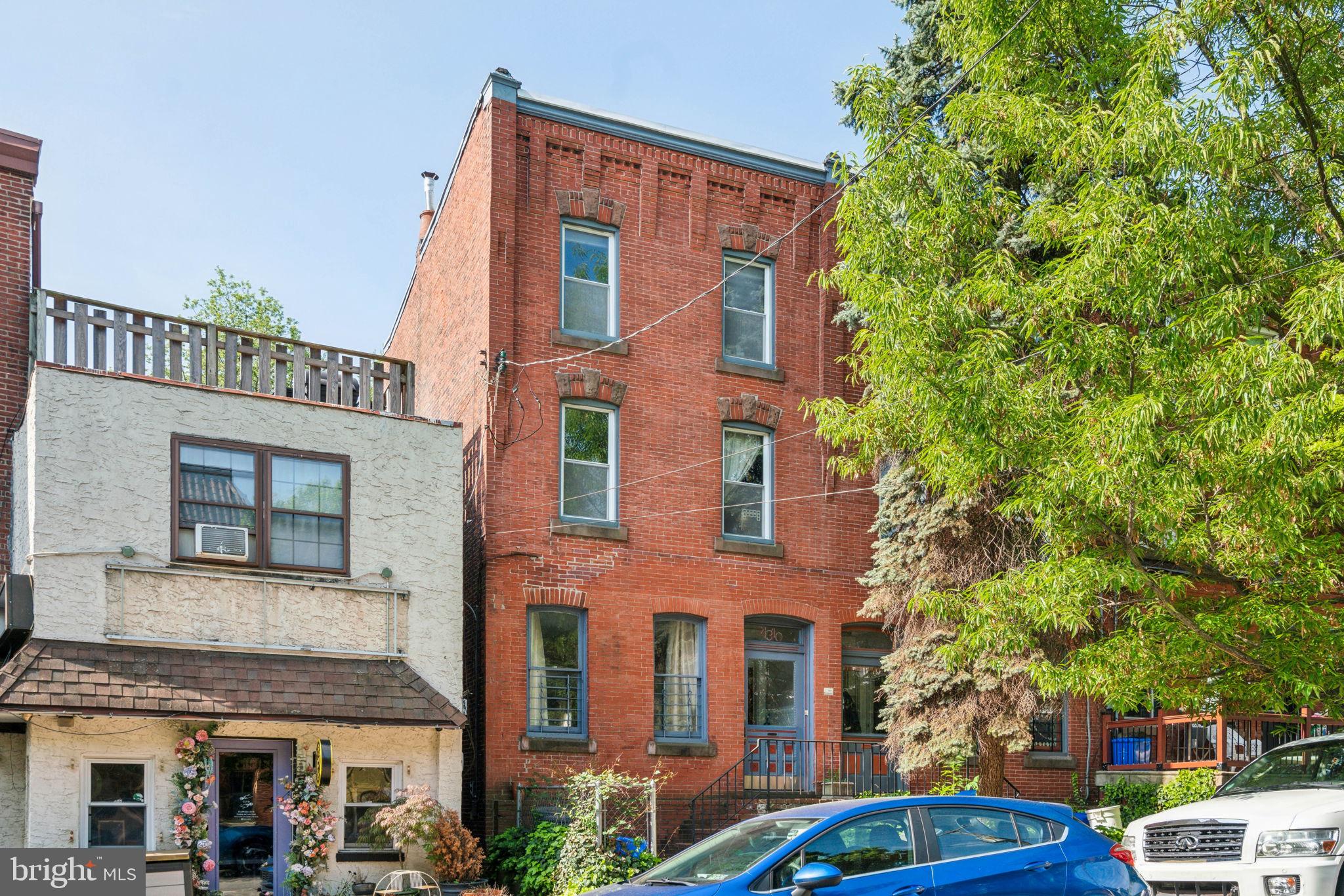 Welcome to 4310 Pine Street, a grand multi-family home in the heart of University City offering timeless character and modern versatility. This property features two spacious units, perfect for owner-occupancy with rental income or as a full investment opportunity. The second residence unit showcases original hardwood floors, exposed brick, tall windows, and vintage details throughout, with a flowing double living room, bright dining area, stainless steel kitchen, and a sun-soaked enclosed porch. Upstairs offers five bedrooms, versatile bonus spaces, and large bathroom. The first floor residence reflects the home’s historic charm with high ceilings, hardwood floors, and an updated kitchen. Additional highlights include three full baths (one featuring a classic clawfoot tub), original millwork and period hardware, and a tranquil, large backyard garden. All of this is set on a tree-lined block near Clark Park, top universities, restaurants, and public transit. Whether you choose to live in one unit and rent the other or maximize the property’s full investment potential, 4310 Pine Street is a rare opportunity to own a piece of Philadelphia’s architectural story.