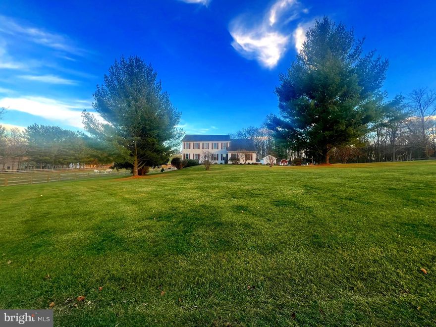 Beautiful modern Farmette located near the heart of Westminster! Bring your horses, goats, and chickens or adopt some of the residents! Some features include a barn with two matted stalls, large overhang and separate hay/tack room.  Three board fence with no climb wire divided into three separate areas  with new electric and water ran out to the field-pasture for the horses, dry lot with barn, and smaller wooded pasture with mini barn for goats, pigs...anything you can imagine. And these are all less than 2 years old! Chicken lovers dream-brand new twenty-four foot chicken shed with four separate runs and its own electric!  Beautiful views of the horses and countryside adorn the dining room, kitchen, and two bedrooms.  Truly an animal lovers oasis! 

A property like THIS with a young and spacious colonial home boasting of modern touches throughout,  hardwood floors, updated systems, views, and an incredible layout is a RARE find! 
This home sits on 3.6 gorgeous acres of flat land backing up to a serene corn field. You will feel the peacefulness of natures seclusions but still able to enjoy the community of a small neighborhood.
The traditional layout offers all of the spaces you will need to entertain and relax, as well as being  pleasantly surprised by the open concept of the large kitchen with eat-in dining area leading into the family room. This sunshine filled room has vaulted ceilings and a cozy wood stove while the sliding glass doors open to huge back deck partially covered and perfect to enjoy every season.

Main level living is easily obtained with this layout - offering the laundry room, a spacious bedroom & a full bathroom. This is the perfect opportunity for a first floor owners suite or in-law suite. There is also ramp entry available through the garage & first floor doors are also wheelchair accessible.
Upstairs you will find 4 sizeable bedrooms and an additional den perfect for a private office! Three out of 4 of these bedrooms have walk in closets, and the 4th has a double closet- dreamy right?
Moving along to the walk out basement with 10 foot ceilings. With this open concept, incredibly large, blank slate you can use your imagination and create a 6th bedroom, a gym, a play area for kids, home theatre, bar, additional family room, leave it as storage, make it a separate apartment or do ALL of the above....the possibilities are truly endless.

Inquire for more details or videos of the land/current use. This homestead is move in ready for you and your personal touches!
Set up a private tour of this gem