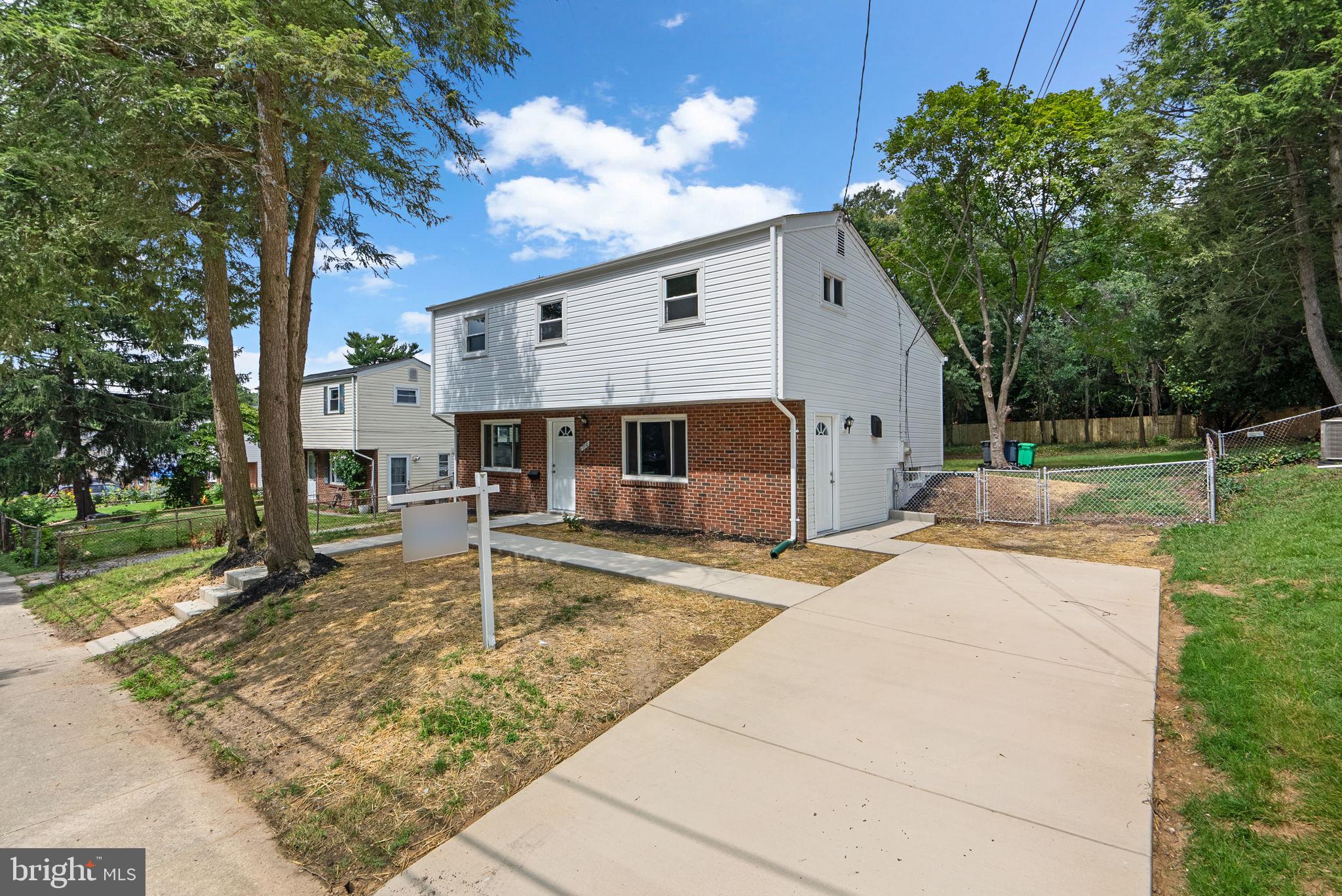 Totally Renovated Split-Level Home in Beltsville! Welcome to this beautifully renovated split-level single-family home offering space, style, and convenience. With 4 bedrooms and 1.5 bathrooms, this home is thoughtfully laid out across multiple levels to maximize comfort and functionality.
Main Level: Bright living room, open dining area, stunning brand-new kitchen with quartz countertops and modern appliances, plus a stylish half bath.
Second Level: A spacious family room perfect for gatherings, plus one bedroom—ideal for guests or an office.
Third Level: Three additional bedrooms and a sleek, fully renovated bathroom.
Basement: One more bedroom and a dedicated laundry room for added convenience. Upgrades abound: Brand-new bathrooms, New waterproof vinyl flooring throughout – 100% carpet-free. New siding, roof, deck, and driveway. Newer HVAC system and windows. Fully fenced, oversized backyard perfect for outdoor entertaining or pets. Unbeatable Location for Commuters: Just a 2-minute walk to the bus stop at Powder Mill Rd & Roby Ave. 5-minute walk to the bus stop at Powder Mill Rd & Cedar Ln. 8-minute drive to Greenbelt Metro. 5-minute drive to Muirkirk MARC Train Station. Around 35 minutes to BWI and Reagan National Airports. Move-in ready and packed with updates—this home is a must-see!