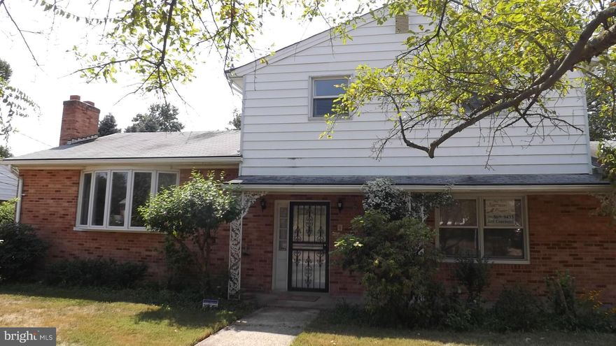 Solid Brick and Sidling 4BR, 3BA Split Level Home on Wooded Lot. Some TLC Needed. Located near Andrews Air Base, DC and Shopping. Main and Upper Level Hardwood Floors, Living Room Wood Fireplace, and Oversize One Car Garage.  Lots of Windows for Natural Light. Use MRIS Showing Time to Schedule Showings. HOME SOLD AS IS Condition***. Submit Offers as I Get Them.