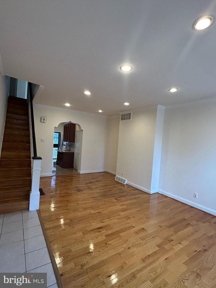 Nestled in a peaceful neighborhood in South Philly. Step inside you will find a bright and open main level that boasts living room combined with dining room. The spacious kitchen features with granite countertops and stainless-steel appliances, a half bathroom is a plus. On second floor, you will find 3 bedrooms and a full bathroom. There are two bright and good-sized bedrooms on the third floor, and a bathroom with stand shower and massage bathtub.  The property is high ceiling, wood floor all through and equipped with central HVAC. Don't miss out the opportunity to be new owner of this 3-story well-maintained house in South Philly!