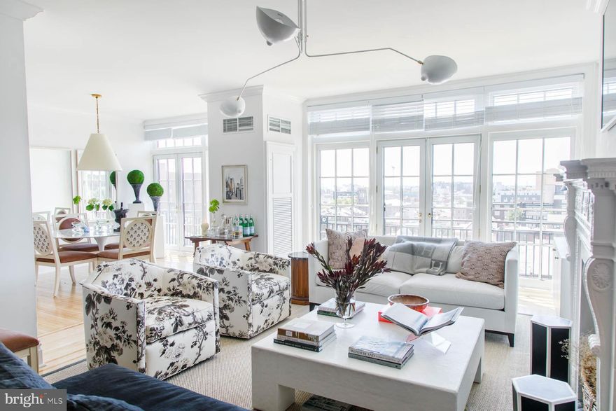 No. 706: 2 bedroom 2 bath full of character available at the Historic Touraine Building.   With unexpected elements such as an inviting foyer, crown molding, leaded glass windows in the hall bathroom, restored oak floors, Custom French Country Cabinetry, decorative fireplace with hand carved mantel, along with 2 huge walk-in closets with custom kits, this 1917 sq ft flat is a rare find.    

The Touraine: Originally constructed as an elegant residential hotel built in 1917, The Touraine combines original architectural details with modern comforts. The Touraine is Philadelphia's most central and beautiful address. Located on a tree-lined block of Spruce Street, the Touraine is just a quick walk to Rittenhouse Square, the Avenue of the Arts, and all the transportation and shopping of Center City. Ours is a thriving community of locally owned businesses from craft beer to great coffee, bike repair to bagels, and countless beloved BYOB's where you can dine outside. Our block is home to exquisite buildings and vibrant street life.  

Touraine’s residents enjoy 24/7 Front Desk Staff, 24 Hour Emergency Maintenance, on-site Management, Package Reception, Online Rent Pay and Service Request Entry through our Resident Portal which can be accessed online or with an app, our Fitness Center & Yoga Studio, Curated Workshops, Hospitality Suites, complimentary and secure document shredding, composting, recycling, Business Center, and more.