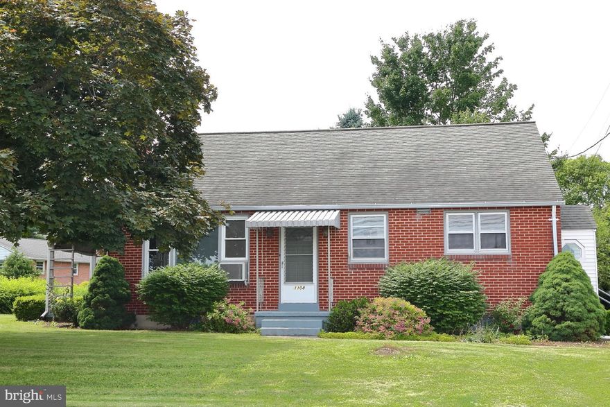 An adorable all brick home in Mount Joy, Lots of hardwood flooring just sanded and refinished. This home has a wood burning fireplace in the living room that gives access to the covered patio. Upstairs there is 265 square feet of living space. also included is a detached building which includes a 2 car garage and additional space for a workshop, etc. Lots of off street parking and a great yard.