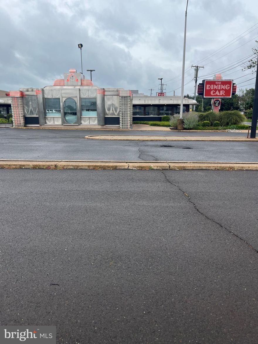 Time to Retire!  The Dining Car has been serving the community for 62 years.  This price includes a well established and fully operational Diner with a Liquor License and Bakery. Seating include 38 Booths, 14 Stand alone Tables and Counter Seating for 12.  Seating capacity is well over 100. This Diner comes fully equipped with everything you need to continue to run this well oiled operation. Comes complete with a Prep Kitchen, Chef's Kitchen, Cooks Kitchen, Multiple Walk-in Refrigerators and Freezers, Beer Cooler, 6 Stand alone Refrigerator/Freezers, Stack and Rotary Ovens, Multiple can and regular racks. Property is Handicap Accessible . Six offices in the lower level. Definitely too much to mention!!!!!!