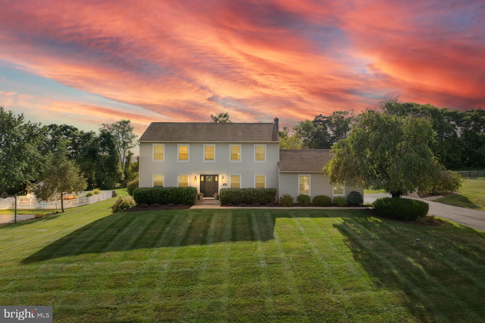 Stunning 3-Bedroom, 2.5-Bath Colonial home located in the highly desirable Laurel Ridge neighborhood of Towamensing Township! Perfectly situated just seconds off Route 209 and only minutes to the PA Turnpike and Route 248, this property offers both convenience and curb appeal. Exterior highlights include beautifully landscaped grounds, a paved driveway leading to the oversized 2-car attached garage, a large 10x20 shed, and a spacious deck (IPE decking) with stairs leading to the gorgeous paver patio the ideal place for entertaining or relaxing outdoors. Step inside to find a welcoming layout featuring a private 1st floor office, a formal dining room with rich bamboo flooring, and a beautifully upgraded kitchen boasting granite countertops, sleek gray cabinets, and stainless steel appliances. A convenient half bath completes the main level. Upstairs, the large primary suite offers a massive walk-in closet and a luxurious private bath. Two additional bedrooms, a 2nd full bath, and a dedicated 2nd floor laundry add comfort and functionality. Recent upgrades include fresh trim work throughout most of the home and a brand-new 2024 heat pump with central AC. Don’t miss your chance to own this move-in ready home in one of the area’s most sought-after neighborhoods!