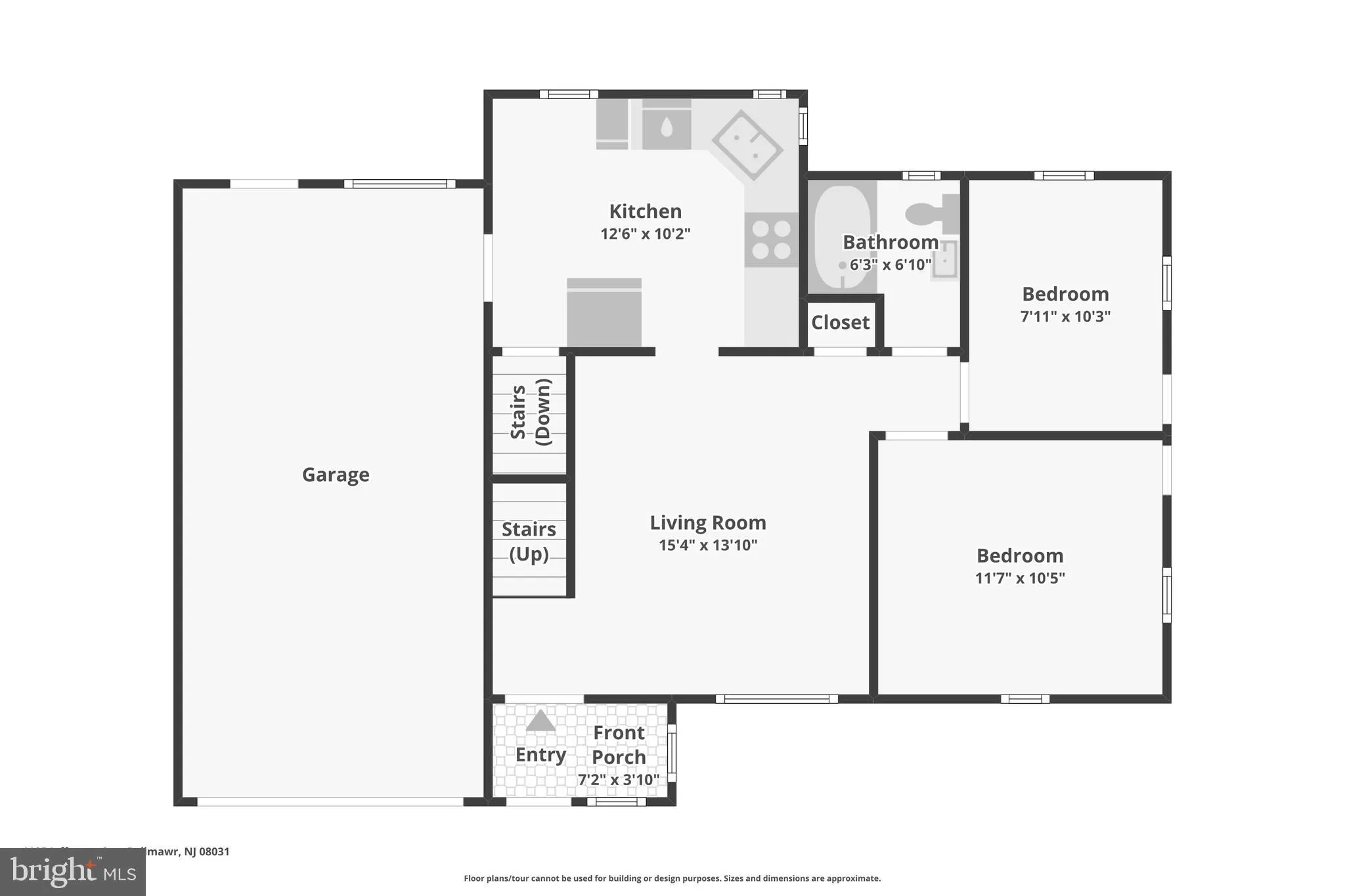 Bellmawr, New Jersey 08031, United States, 3 Bedrooms Bedrooms, ,1 BathroomBathrooms,Residential,Active,83341