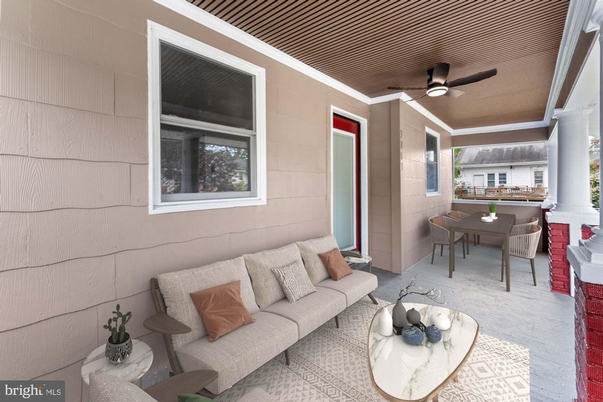 Welcome to this lovely home in the heart of quiet Brentwood neighborhood, This newly renovated 3 level detached  gem at 3803 40th Ave is a bargain at an incredibly affordable price.. This 5 bedroom/2 bath is ideal for families, and anyone craving a vibrant community  vibe. The front porch greets you with and invites you to sit down read a good book and enjoy your morning coffee. The living room bring you some vibrant feeling of joy,  light illuminates the whole house. The main level consists of 2 bedroom and 1 bath , the living area shines with new flooring, a stunning kitchen featuring beautiful quartz counter , brand  new cabinets, stainless steel appliances. The second level boasts of 3 bedroom and 1 bath, all rooms with ceiling  fans  new HVAC, new roof, new paint, new flooring, new bathrooms, open basement .Location?. You couldn't  ask for better !Just less that .5 miles to DC, minutes from the University of Maryland ,and a quick hop to Washington  DC , you are surrounded by trendy shops, public transit, and the buzzling arts scene .This is your chance to own exquisitely renovated home in an unbeatable location at price that's too good to let go.