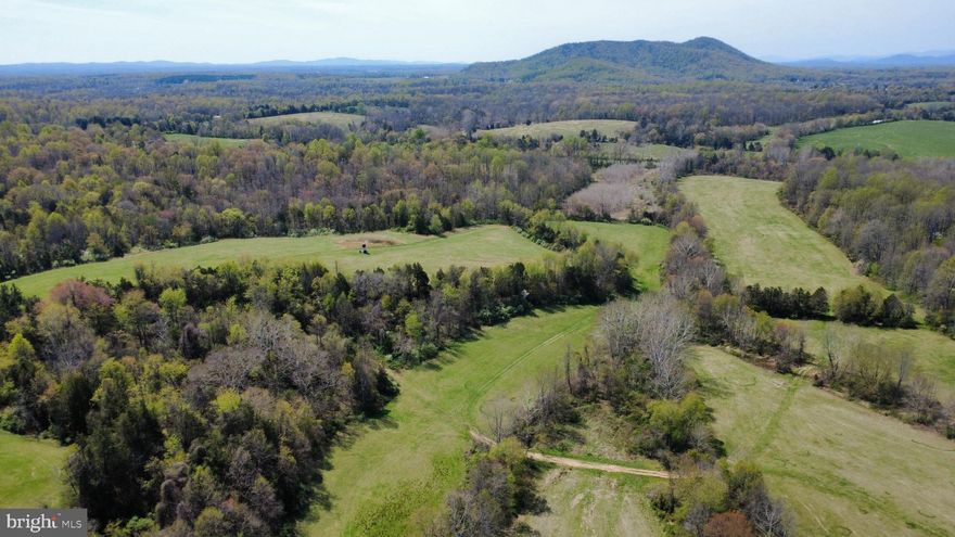Private estate size lot of 46.0 acres which offers good possibilities for a pastural view to your new home. Pictures used in this listing are from all 9 lots that are available and no mountain view from this particular lot were seen from agent inspection. The mountain views are excellent for other lots on Whites Farm Lane which is the current access road to this lot.  Pictures in the listing may not be specifically for this lot and may show views from access road or other lots that are for sale. This lot is situated on the lower elevation of the 9 lots that are available and is priced accordingly. The property is open with pastural views and wooded.  Viewing property requires an agent who can access gate which blocks Whites Farm Lane and show property. There is a survey, GIS aerial, soil reports, map of all 9 lots, and topo maps in documents that help locate boundaries. Or go to Culpepper County GIS yourself and see additional mapping and surrounding area. Perk test has been done and in process of posting the report in Documents.
Improvements to Whites Farm Lane are being evaluated and be improved from current existing Whites Farm Lane.
The location is only 15 minutes to Downtown Culpeper.
The main access off Kirtley Trail is Whites Farm Road, which is a private internal road with a Road Maintenance Agreement in documents.