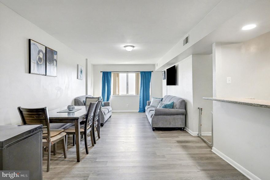 Beautiful and move-in ready 2-bedroom condo in a prime Alexandria location! This bright and spacious unit features LVP flooring throughout, an in-unit washer and dryer, and an open, light-filled layout. Enjoy two bedrooms, a full bath, and plenty of storage.

The condo fee covers all utilities, and the building provides 24-hour security for added peace of mind. Residents enjoy an impressive list of amenities, including outdoor pools, a BBQ and picnic area, fitness centers, community laundry rooms, a party room, sauna, concierge services, and front desk service.

Located just minutes from the Van Dorn Metro, the upcoming Inova Alexandria Hospital campus, major bus lines, and a community garden. Close to parks, shopping, dining, and commuter routes. Everything you need is right at your fingertips.

Perfect for first-time buyers, downsizers, or investors looking for a great opportunity in a growing area. Schedule your showing!