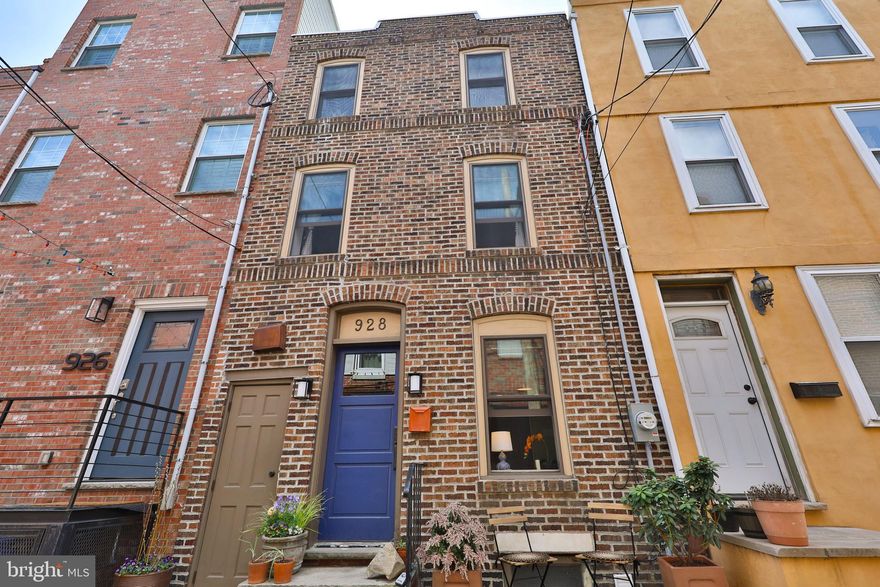 When it comes to the charm, the photos speak for themselves — what you have to feel in person is how much you just want to sit and stop and relax and breaaathe when you walk in this meticulously maintained home. It’s a true sanctuary! There’s even a cathedral ceiling in the third-floor bedroom with a skylight where you can watch the moon as you fall asleep. And yet you're just steps away from award winning restaurants and eclectic shops that line the Italian Market (food lovers paradise!); within minutes of lively Passyunk Ave; and it’s easy to get anywhere in the city by bike or metro & bus stops nearby. Come and see the love that was poured into this house over the years!