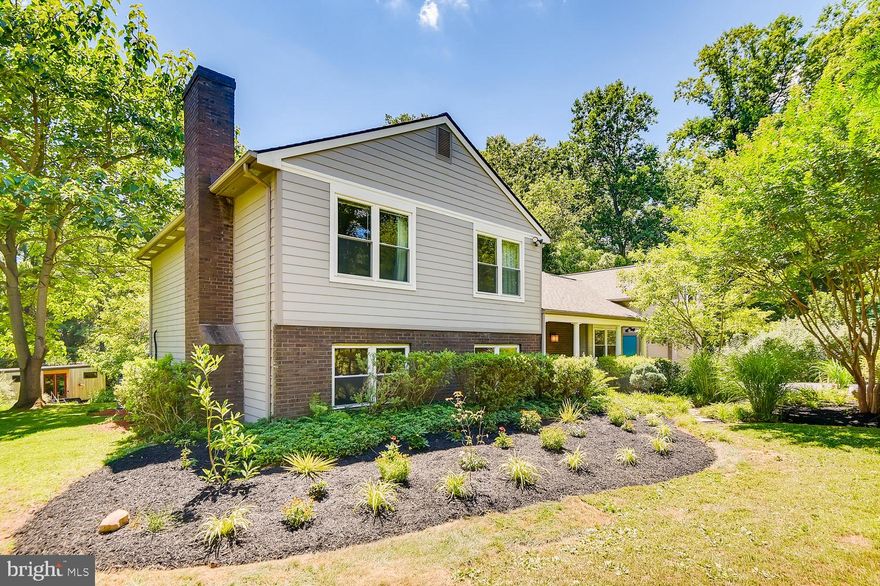 Welcome to this expansive, private, beautifully built property nestled in highly desirable Reisterstown community. Experience true pride of ownership in this well maintained 5BR, 4BA split-level home. Gorgeous landscaping greets and welcomes you into this modern - country home featuring huge spaces. Exterior and interior, this building catches the eye with exposed brick, hardwood floors, wood burning fireplace, large main suite with updated bath and spacious shower. Upgrades give the kitchen a wonderful feel and functionality, displaying plenty of butcher block counter space, a new refrigerator, a full size dining area in kitchen with window seat, view of the front yard. Outside there is a private three tier covered deck porch, a perfect place for dining, hosting, coffee in the morning, and stargazing. Exterior amenities incorporate a backyard with privacy trees around the perimeter. Plus an amazing bonus room over the garage w/ full bath. A creative space that could be used as a play room, great room, in-law suite, office, rec room...the possibilities are endless! From each window you can find beautiful displays of nature, featuring a shared property line with Soldiers Delight Nature Preserve, and peaceful bamboo forest. You will love it! This home also boasts an extra large two-car garage with an 8 ft extension, great for storage and workspace. Additional stand-alone fridge and freezer included. New roof, skylights, flooring, and paint. New water filtration system for the well and new hot water heater. Two hvac systems to control the home to your comfort level. Live better and save more as both units have smart thermostats you can control right from your app, Homeowners save up to 23% annually on heating or cooling costs. Plenty of space for parking. The entire property is VERY private and quiet. It is a very peaceful and sunny neighborhood. Can provide a survey done 2 years ago. Close to plenty of restaurants, coffee shops, and stores. Conveniently located to hiking trails, restaurants, pubs, and shops. Everything you could need within a 10-15 minute drive!