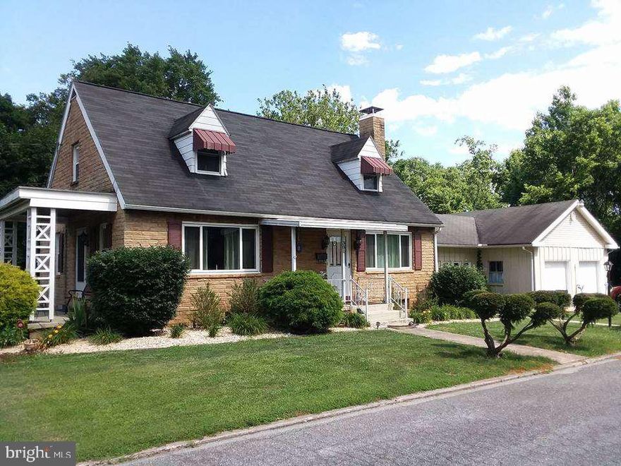 Pride of ownership is evident in this beautiful 4 BR, 1 1/2 BA Cape Cod! Offers a LR, FR, Den, Kit w/country cabinets, Corian counters, Island w/storage, new appliances, sliding doors to a great deck, yard, Jacuzzi w/LED & speakers, above ground pool w/deck, 2 car oversized attached garage all situated on a corner lot! Many upgrades with hardwood floors throughout! Offers gas heat & C/A - Don't miss out on this wonderful, spacious home! Seller is offering a 1 year home warranty for peace of mind!