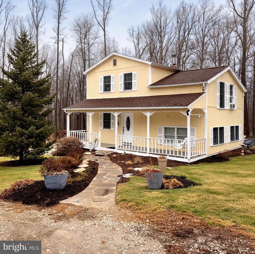 Discover an exceptional opportunity in this single family home in highly sought after Monkton, where this well maintained 3 bed 2 bath residence awaits. Sitting on over 3 acres and nestled amidst lush trees and wooded landscapes, this property offers a tranquil retreat while being just a stone's throw from urban conveniences. Step inside to find a well-designed kitchen equipped with essential appliances, including SS appliances and quartz counters. The outdoor space is equally enticing, featuring a deck that invites relaxation and entertaining, all while surrounded by the beauty of nature. The lot backs to a forest buffer providing a permanent sense of privacy . The combination of interior comforts, natural surroundings, makes it a rare find at an excellent price.