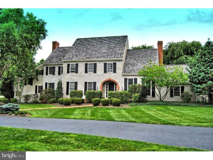 Custom built Colonial on 4 picturesque acres in Radnor Hunt area. Amazing grounds with in-ground pool, detached pool house has his and her dressing rooms, summer kitchen, and office / BR area with full bath that is heated & cooled for year round use. Main house has 4 Bedrooms. 4th bedroom is set up as an in-law quarters with small kitchen area and full bath. Finished basement with another full bath. Total of 6 full bathrooms including pool house. Low taxes and Geo thermal heat make this property incredibly economical. Current owner averages well under $400/mo in utilities. High quality of construction with large doors and windows, built ins, 11 foot ceilings in LR, and many other custom features. Large brick patio areas are perfect for entertaining. Septic has been inspected, and documentation available. Schedule your tour today of this amazing "lifestyle" property.