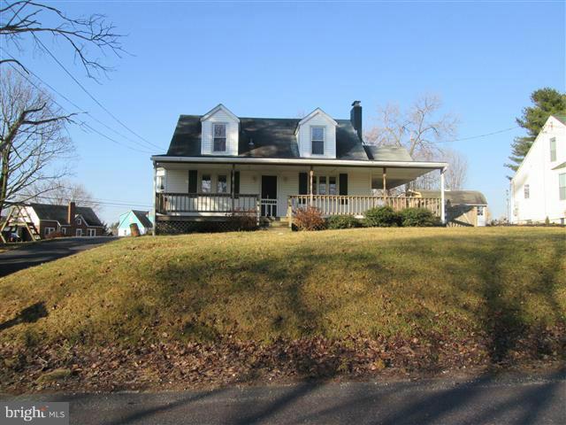 HUGE CAPE COD WITH COVERED WRAP-AROUND PORCH. UPDATES IN THE PAST INCLUDE KITCHEN & WINDOWS, H/W FLOORS IN LIVING ROOM & WOOD STOVE. MAIN LEVEL BEDROOM W/FULL BATH. UPPER LEVEL HAS 2 BEDROOMS W/GENEROUS CLOSET SPACE & FULL BATH. LOWER LEVEL IS FULL/UNFINISHED. AGENTS THIS IS A HUD HOME FOR SALE PLEASE VIEW DOC'S FOR IMPORTANT CONTRACT DETAILS.