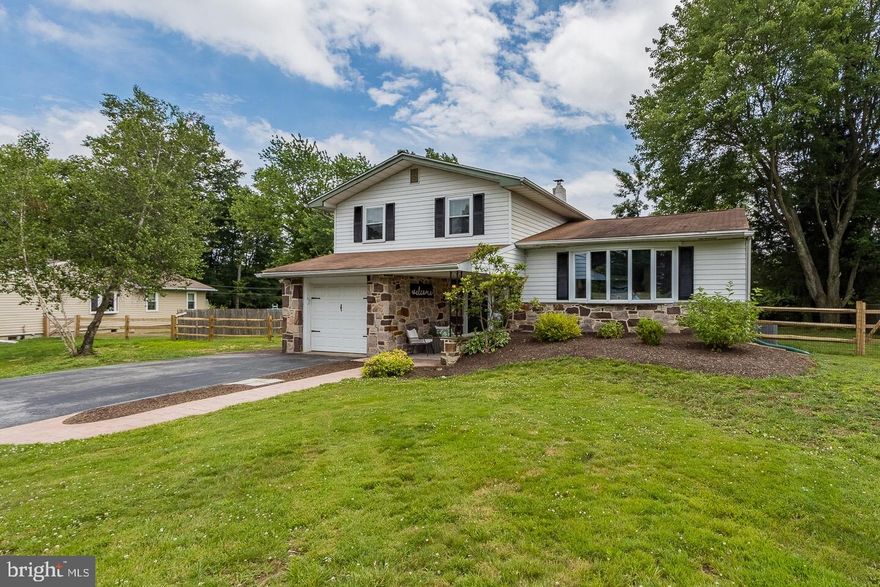 Pride in Ownership! Immaculate home located in West Goshen Twp. is within walking distance to West Chester Borough! Close to public transportation and shopping! Home has great curb appeal with stamped concrete walkway and covered porch, freshly matured landscaping, Private large flat fenced in backyard with newer shed and a patio off of family room! As you enter the home Foyer has brand new tile that flows into the family room and half bathroom.  The kitchen has granite counters, back splash, smooth top electric stove, newer built in microwave, dishwasher, Island and Bamboo hardwood flooring. The Dining Room has plantation shutters, a Pella slider leading out to the freshly power washed and newly stained deck.  Home has hardwood flooring. Main hardwood floors have been recently refinished. Upstairs the hardwoods have been refinished as well. All bedrooms have ceiling fans with lights. The bathroom has been completely UPDATED.  Home has been freshly painted!  Move in ready. Don't delay make your appt. today!