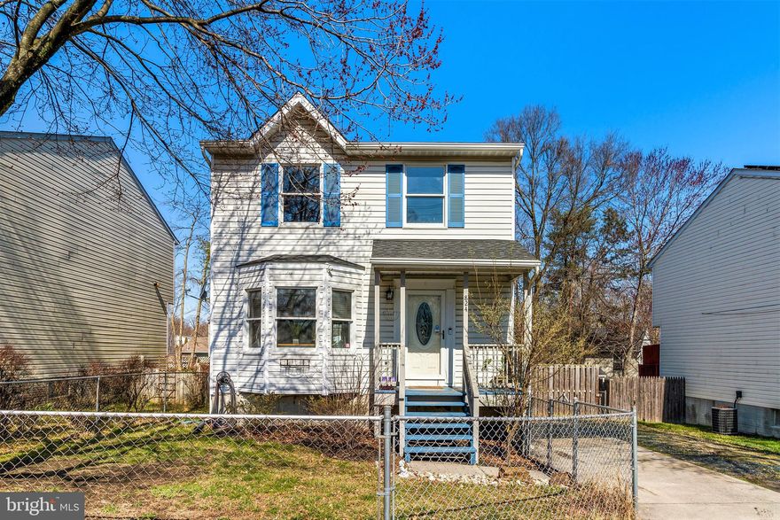 Updated spacious colonial with backyard retreat! Brand new tile flooring in the foyer and kitchen 2022, Brand new carpet in the basement 2022, New front porch 2018, Eat-in kitchen gets loads of light and has updated cabinets, wood block counter-tops, and stainless-steel appliances.  Huge living room space that leads to your backyard retreat complete with upper level deck with grill, tiki patio area, and above ground pool (Pool pump-2021/Liner-2014) ! Front yard and rear yard are completely fenced and has room to play and for gardens. The upper level has your primary bedroom with private full bathroom, 2 spacious bedrooms and a hall full bathroom. Your finished lower level is the perfect recreation space and has access to the backyard.  Move in ready and you will be all set to entertain all summer long! Roof -2015, HVAC/Heat Pump - 2016.