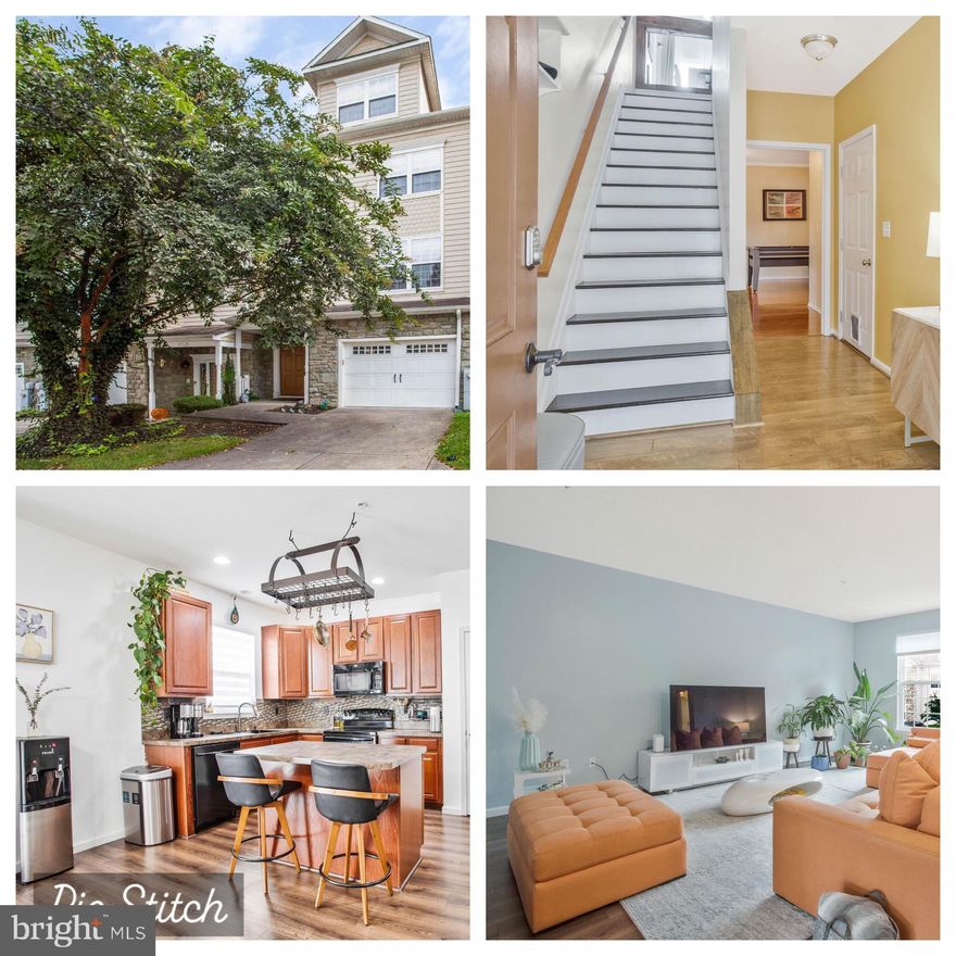 Welcome to your beautiful new home! Available for 05/01/2025 move-in date,
Spacious & move-in ready 4 level, 3 bedroom and 2full/2half bath townhome in the highly desirable San Francisco by the Bay community with a 1-car garage, and an additional driveway space for parking.  There is a large entertainment/ flex room on the entry level plus a half bath. 
The large living room with hardwood floors has lots of natural lights for you to relax after a long day. Bright and spacious gourmet kitchen with kitchen isle for extra countertop and eat-in space. The deck off the kitchen/dining area is perfect for enjoying gatherings with family and friends and a nice BBQ.  The upstairs offers carpet/hardwood flooring throughout, two bedrooms & laundry room on first upper level and a huge owner's suite with electric fireplace,  en-suite bathroom with a large soaking tub and walk-in shower and massive walk-in closet on second upper level.
This townhome is located right in the heart of everything North Beach has to offer, including the iconic boardwalk, beaches, local restaurants and shops, all withing walking distance. The town of North Beach offers many community events including a Saturday farmers market, movies and concerts on the beach, and access to the beaches during those hot summer days and is ideally located for an easy commute to Washington, D.C., AFB, Annapolis, Baltimore and more.