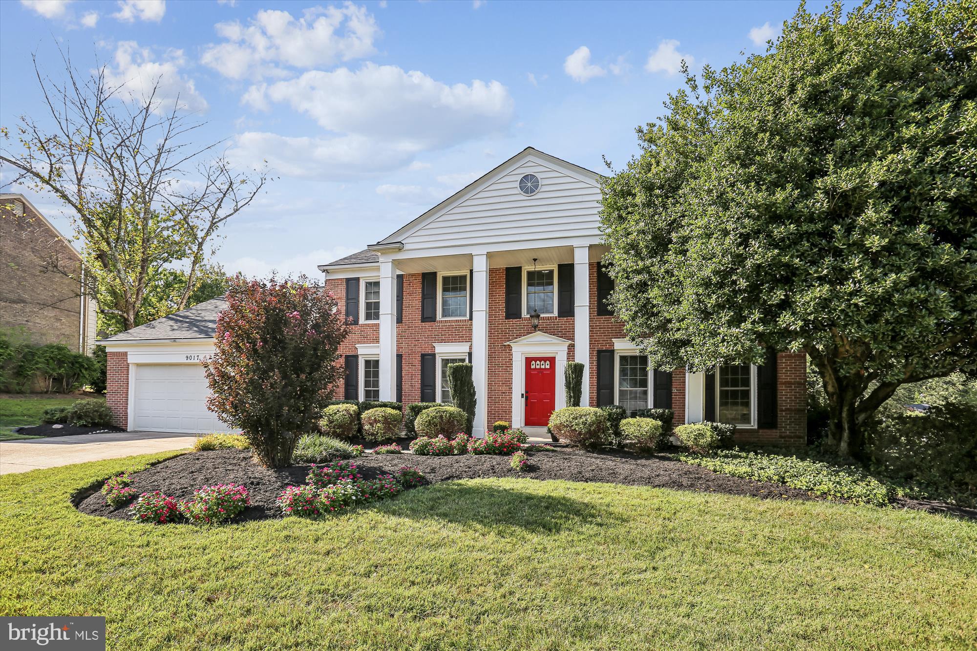 A classic colonial in Fox Hills West. This home features 5 bedrooms, 3 full bathrooms, one half bath, and hardwoods throughout. Enter the home from the covered porch into the expanded foyer with slate flooring. To the right you will find the living room with floor to ceiling windows, gleaming hardwoods and fresh paint. The living room leads directly into the nicely sized dining room, perfect for large gatherings. From the foyer to the left, you will find a private office with a floor to ceiling window, wainscoting, chair rail and fresh paint. The kitchen and family are on the back side of the house. The kitchen includes updated cabinets, granite countertops, double pantry, seating, stainless steel refrigerator, built-in microwave and stove/ range. Enjoy the oversized window and sliding glass door onto the deck from the kitchen. The family room includes recessed lighting, wood burning fireplace, wet bar, and sliding glass door to the patio. Just off of the family room is a spa like full bathroom with walk in shower, sink, and toilet. Before entering the garage you will enter the laundry area with fill sized washer and dryer, and amble room for storage. The upper level includes a primary suite (13x27) with walk-in closet, and a private bath. The bathroom includes a stall shower, sink and toilet. The four secondary bedrooms are well sized with ample closets that share a hall bath with tub/shower combo and linen closet. The lower level is finished for the movie lover. With a full screen and projector, its a great place to relax. The lower level also features a storage area and half bath. The yard is beautifully landscaped and is fully fenced in. Roof/ Windows/ HVAC - 2016, HWT 2023. The home has been refreshed with all lighting, new paint and gleaming hardwoods. The home is part of the Fox Hills Citizens Association. FHWCA is an active association that hosts holiday events, ice cream socials, food trucks and more! The home is walking distance to Cold Spring Elementary and Wootton High School. There is transportation to Cabin John Middle School. Make this your home and experience the community of Fox Hills West!