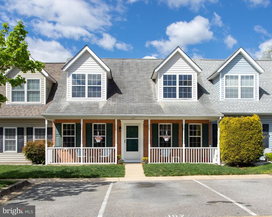 OFFER DEADLINE is Sunday, 04/27/25 6 pm.  Welcome to this beautifully refreshed and move-in ready two-level townhome located in the heart of La Plata! Start your day on the charming front porch—perfect for sipping coffee while enjoying the peaceful sounds of nature. Inside, the main level boasts an inviting open floor plan with a spacious living room, dining area, and a functional kitchen featuring updated appliances. You’ll also find a dedicated laundry room and a generous main-level owner’s suite complete with a full bath and walk-in closet. Upstairs, you'll discover two additional large bedrooms and a recently renovated second full bath. Throughout the home, enjoy fresh paint, newer engineered hardwood flooring, modernized bathrooms, and updated kitchen appliances. The fully fenced backyard is ideal for entertaining with a large concrete patio and storage shed—perfect for summer BBQs and gatherings. Situated within walking distance to La Plata’s vibrant dining, shopping, and entertainment options, and just minutes from parks and waterfront activities. With easy access to major commuter routes and nearby military bases including Joint Base Andrews, Patuxent River, Indian Head, and Dahlgren, this home offers the perfect blend of comfort, convenience, and community. Don’t miss out—schedule your showing today!